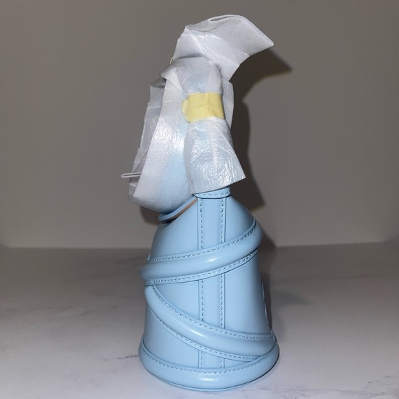 Alexander McQueen The Curve Mini Crossbody Bag Blue NWT - Picture 6 of 16